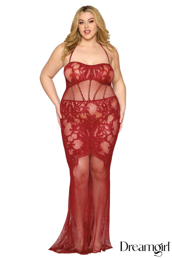 DG0487X - Bodystocking Gown