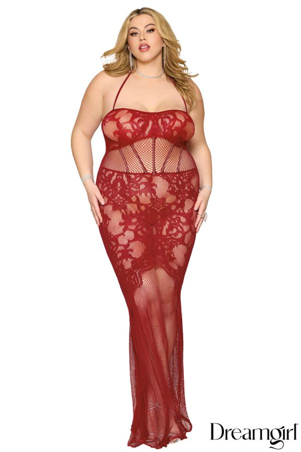 DG0487X - Bodystocking Gown