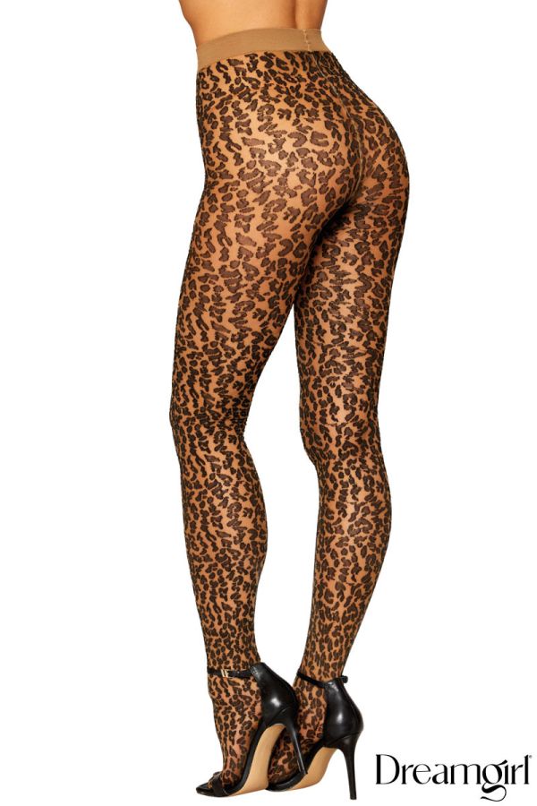 DG0496 - Leopard Pantyhose