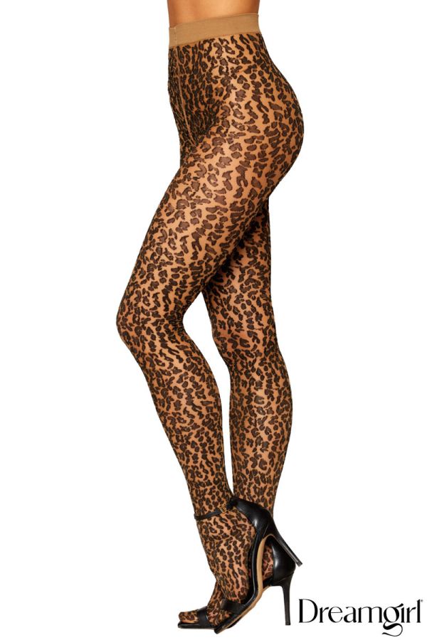 DG0496 - Leopard Pantyhose