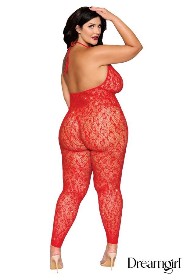 DG0517 - Rhinestone Bodystocking