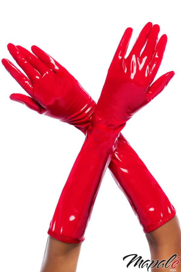 MA125 - Wet Look Gloves