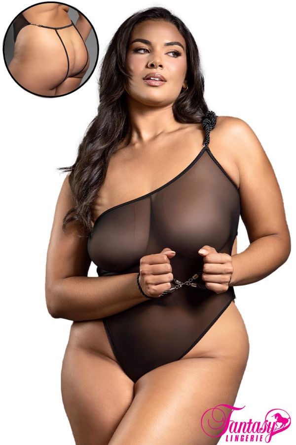 FA2414 - Asymmetric Cuff Teddy