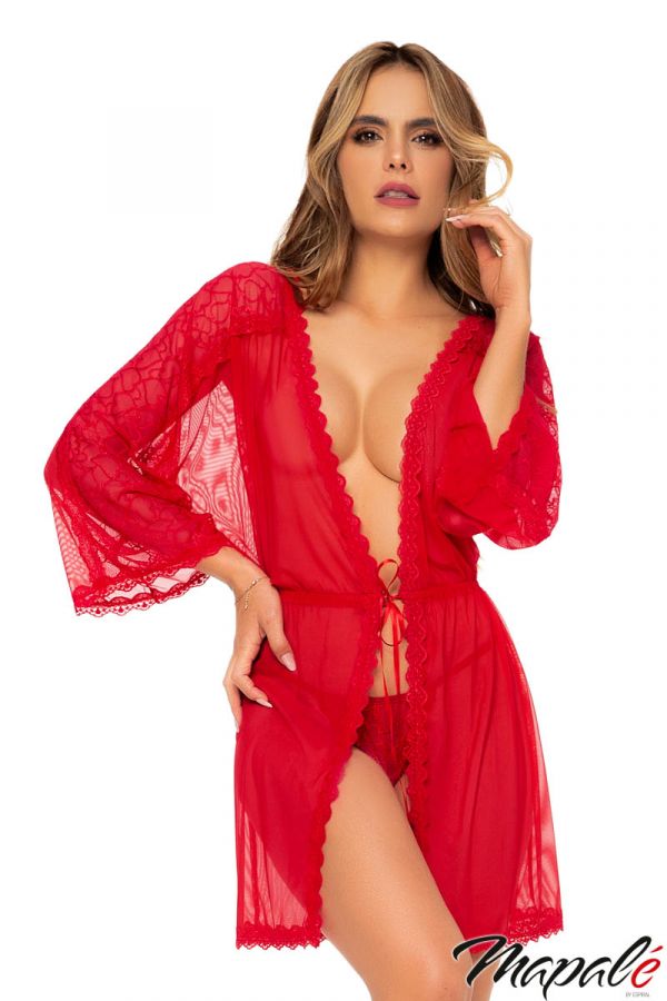 MA7446 - Heart Sleeve Robe