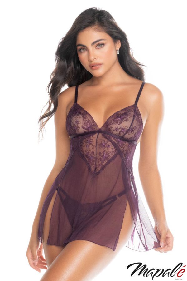 MA7552 - Slit Side Babydoll