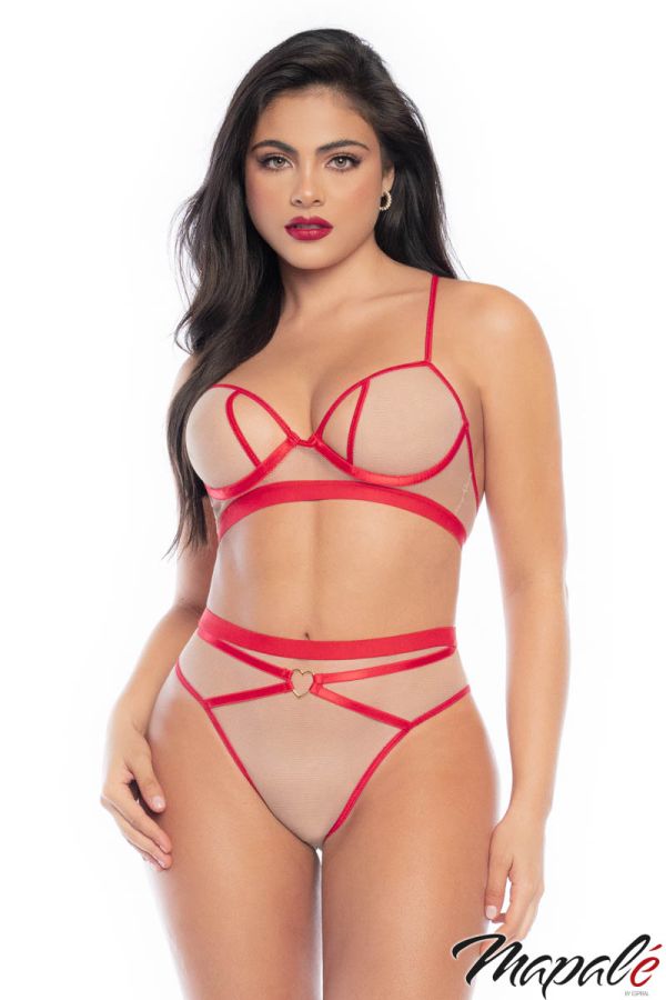 MA8820 - Red Trim 2PC