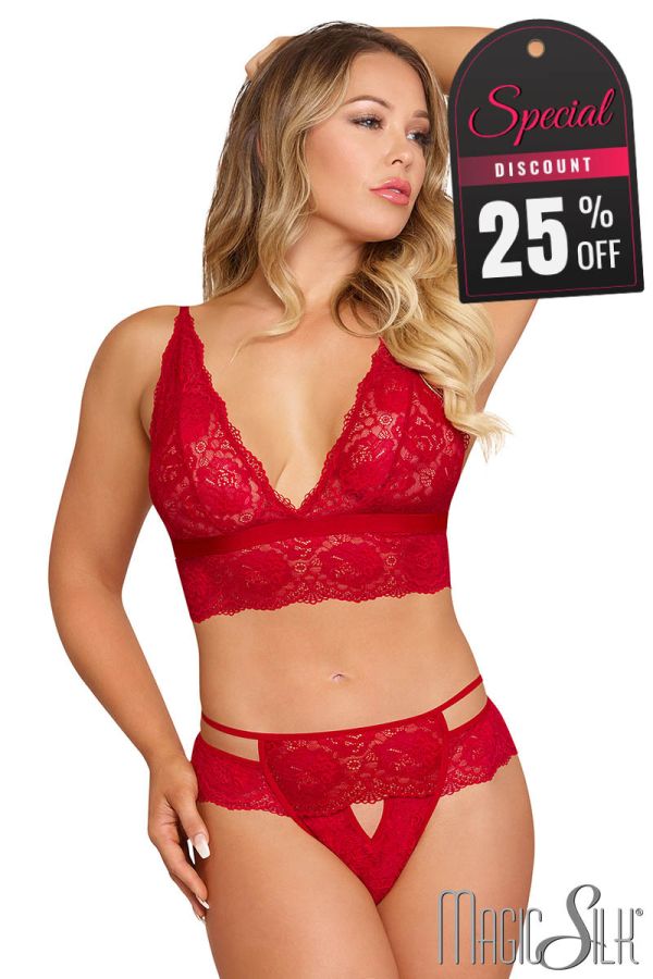 MSM255 - 2PC Lace Set