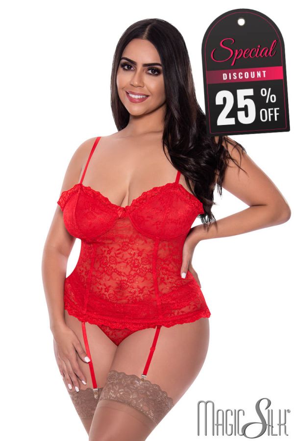 MSM310 - Lace Bustier