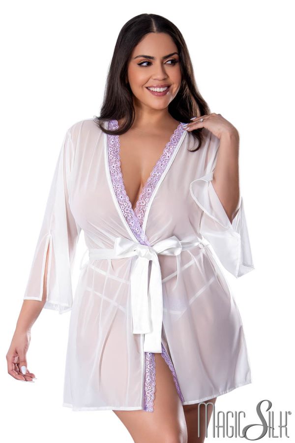 MSM336 - Heart Mesh Babydoll