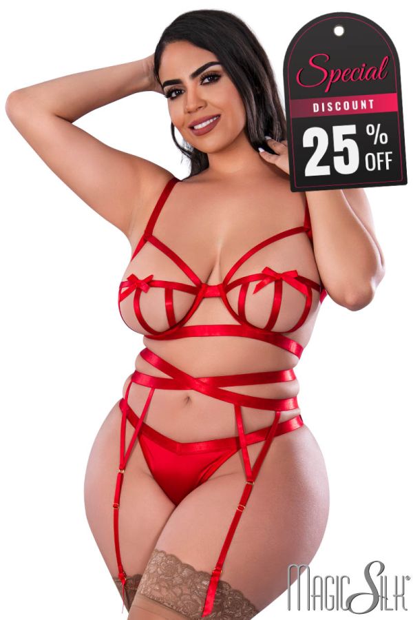 MSM353 - Strappy Bow 3PC