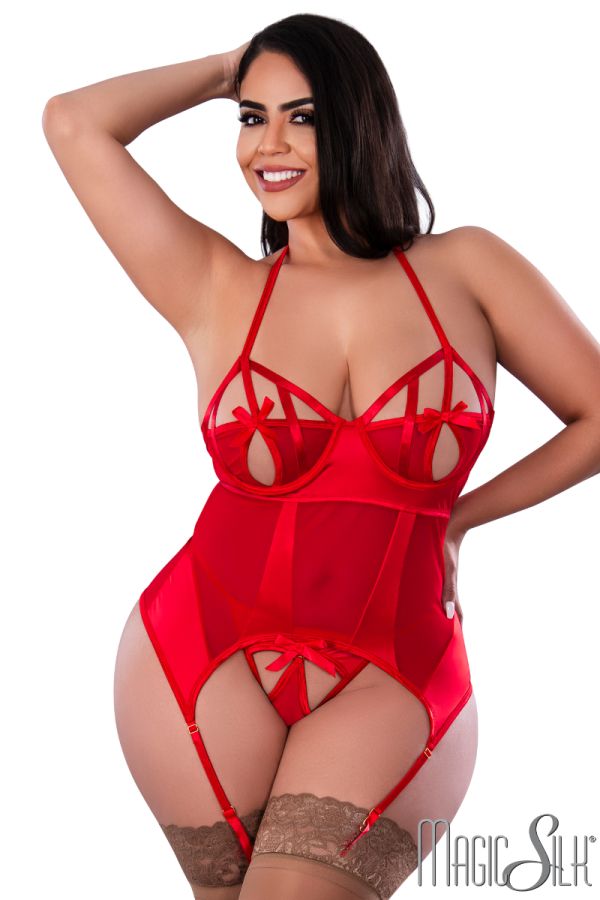 MSM355 - Strappy Bow Bustier