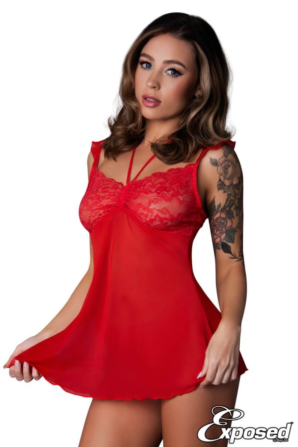 MSM396 - Mesh Babydoll