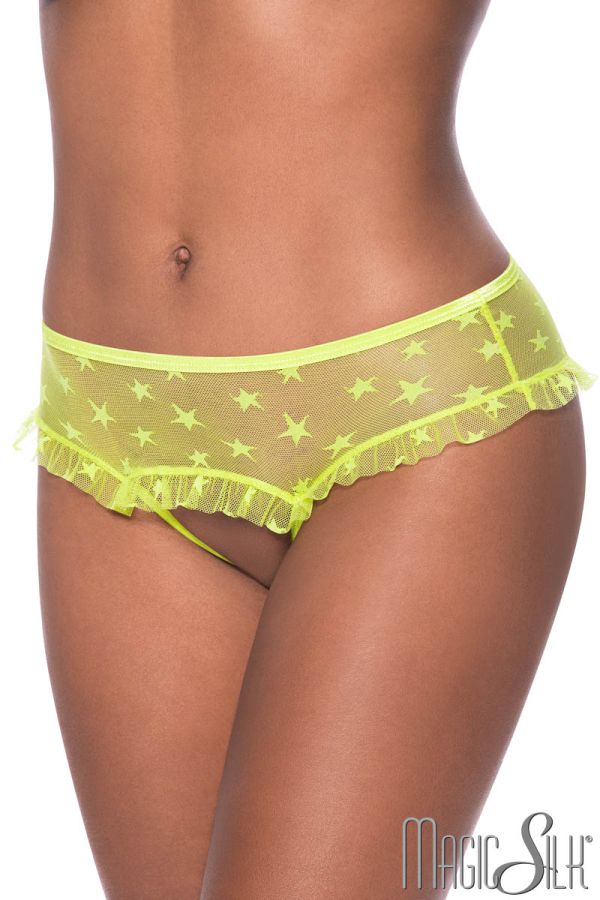 MSP403 - Star Open Crotch Thong 