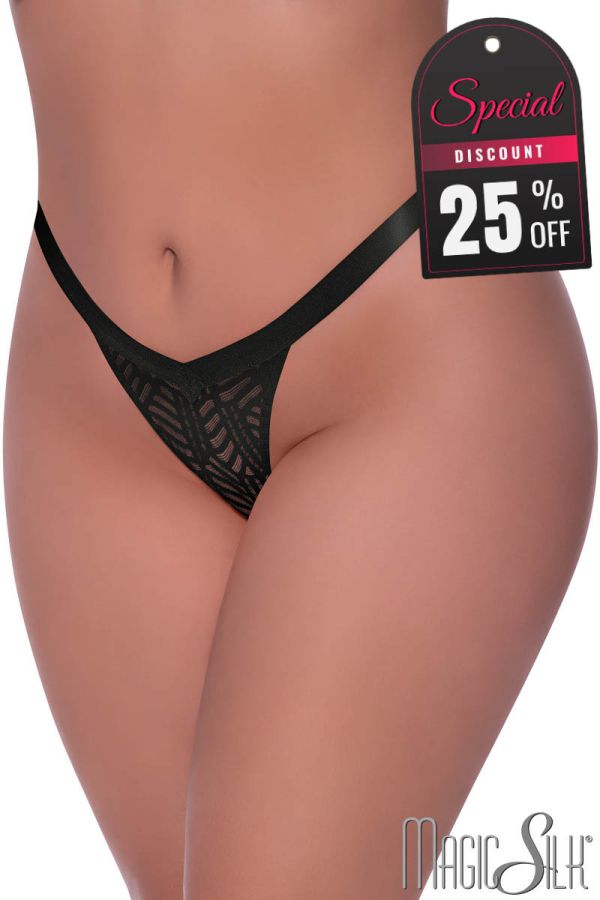 MSP405X - Striped Open Thong 