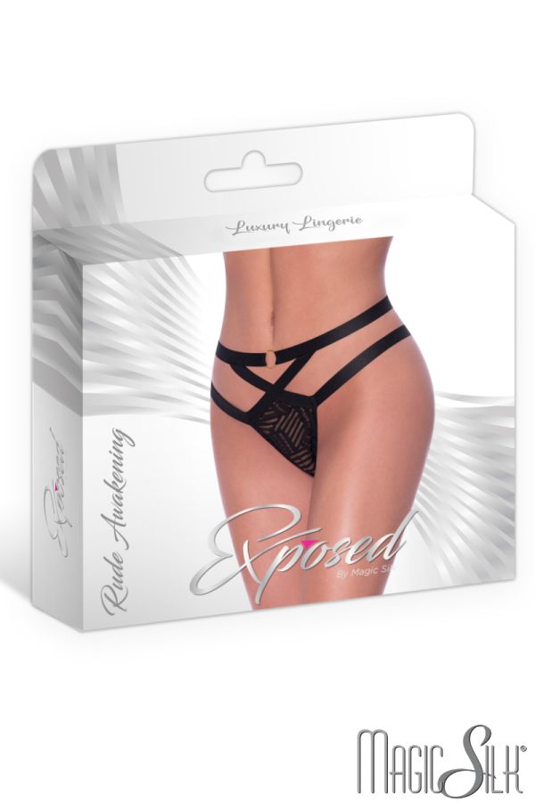 MSP405X - Striped Open Thong 