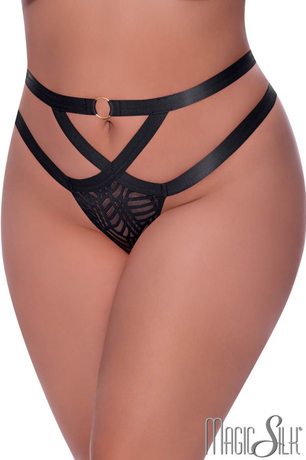 MSP406X - Strappy Striped Thong 