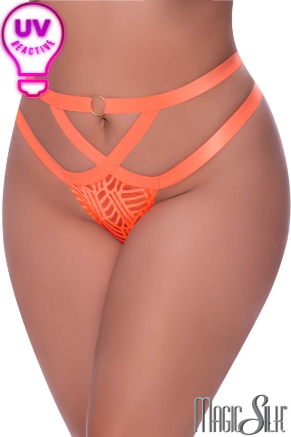 MSP406X - Strappy Striped Thong 