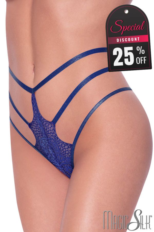 MSP407 - Strappy Lace Thong 