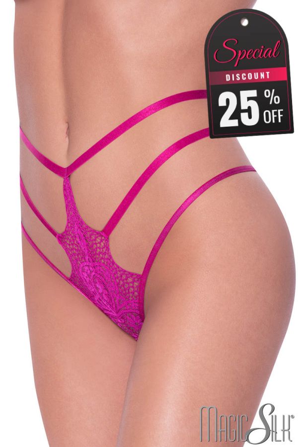 MSP407 - Strappy Lace Thong 