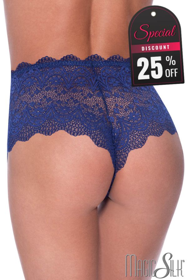 MSP408 - Lace Open Boyshort