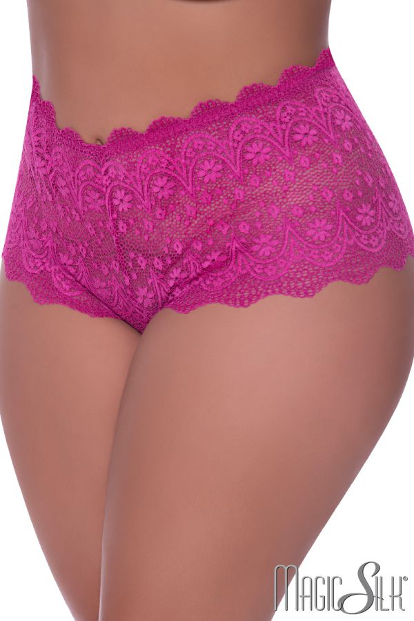 MSP408X - Lace Open Boyshort