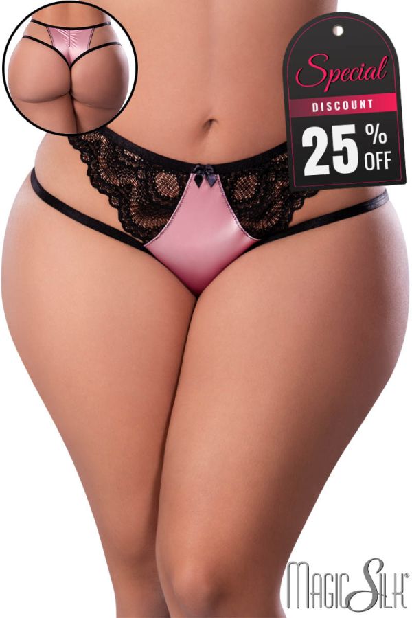 MSP412 - Silky Lace Panty