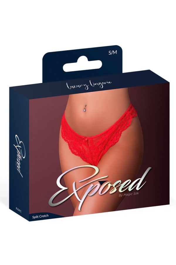 MSP441 - Open Lace Thong