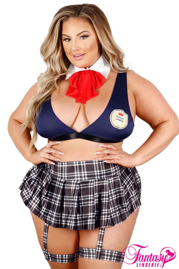 FAPL2207 - 4PC Schoolgirl Set