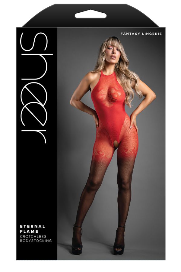 FASF991 - Flame Bodystocking