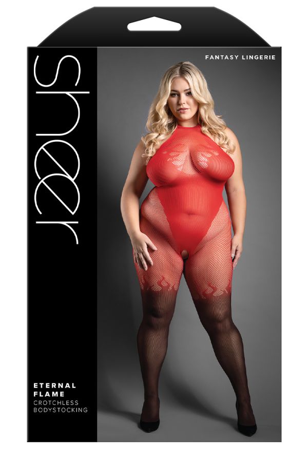 FASF991 - Flame Bodystocking