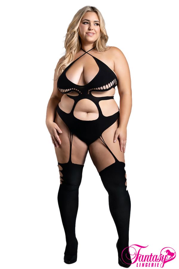 FASF992X - Teddy Bodystocking